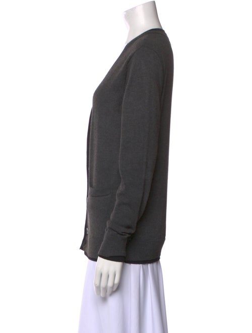 Dolce & Gabbana V-Neck Long Sleeve Sweatshirt