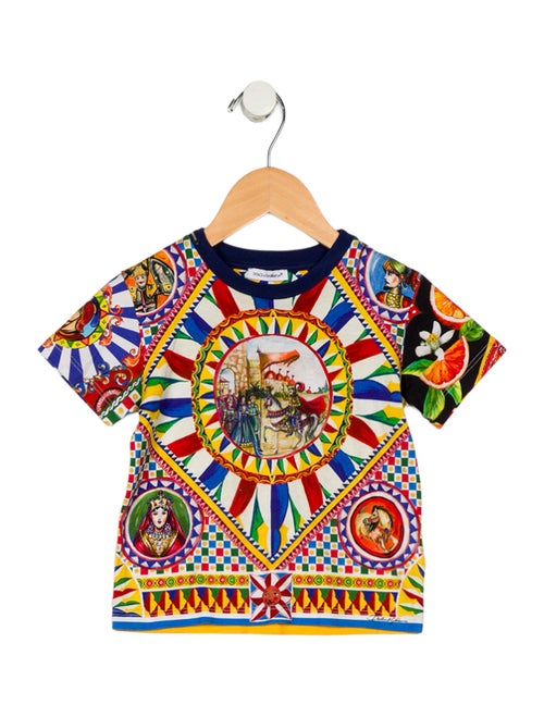 Dolce & Gabbana Toddler Dolce & Gabbana Printed Crew T-shirt