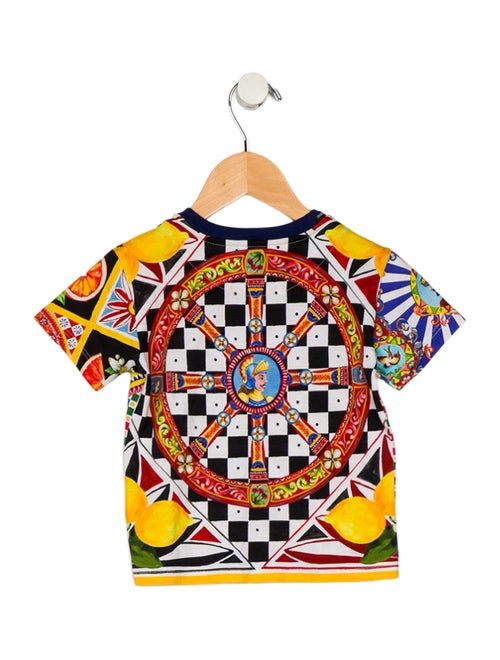 Dolce & Gabbana Toddler Dolce & Gabbana Printed Crew T-shirt