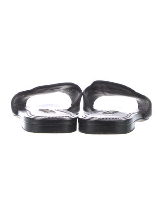 Dolce & Gabbana Leather Slides