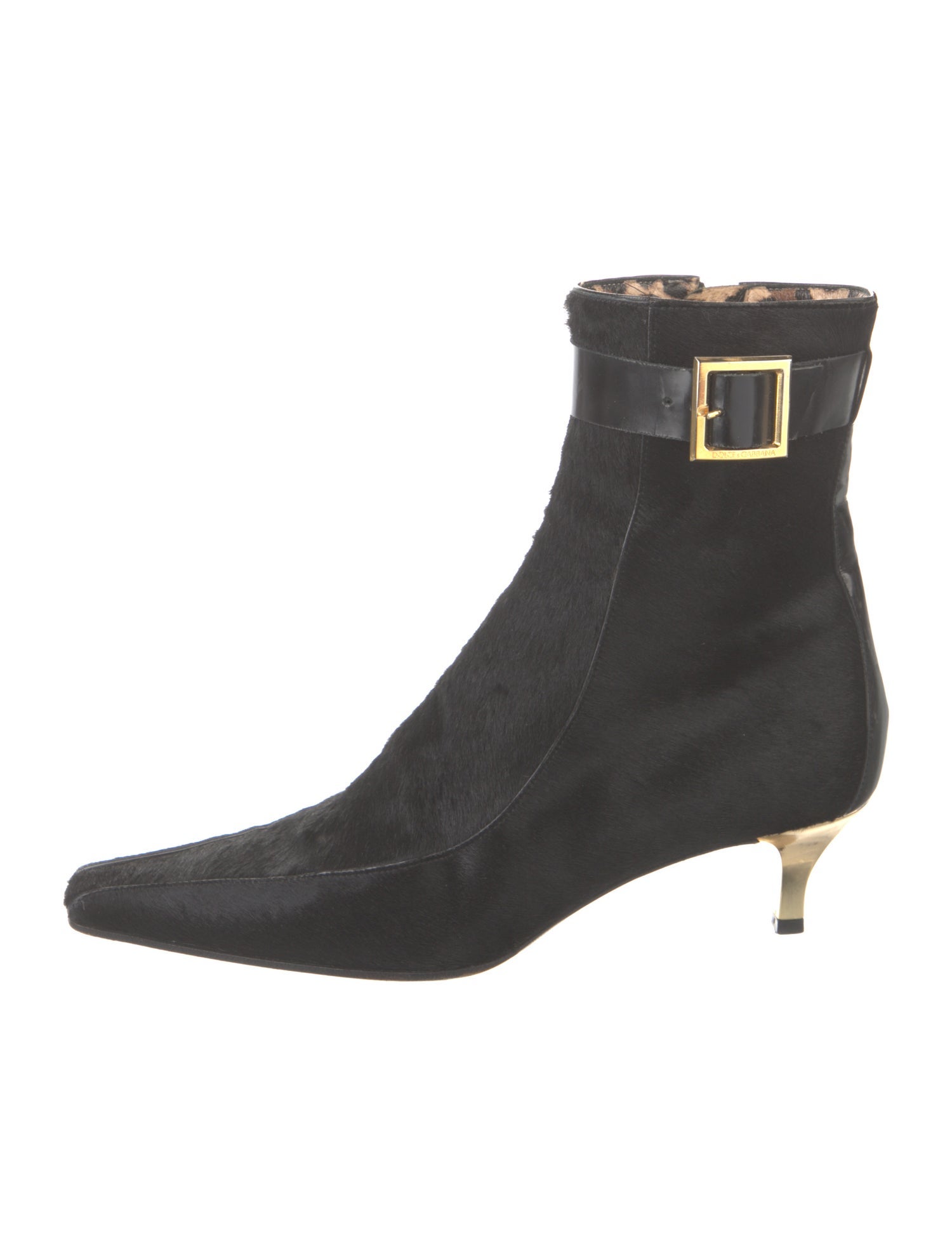 Dolce & Gabbana Ponyhair Boots