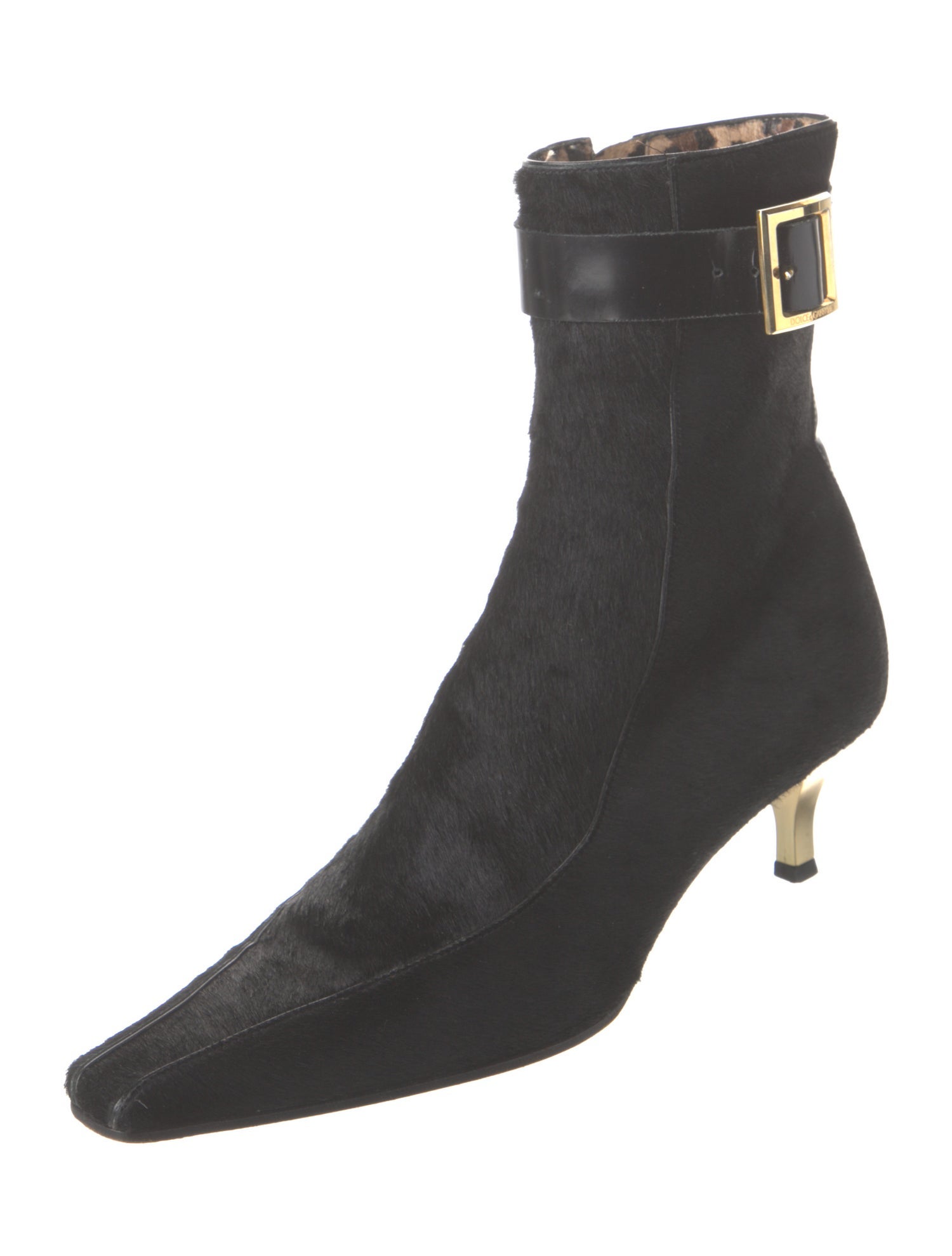 Dolce & Gabbana Ponyhair Boots