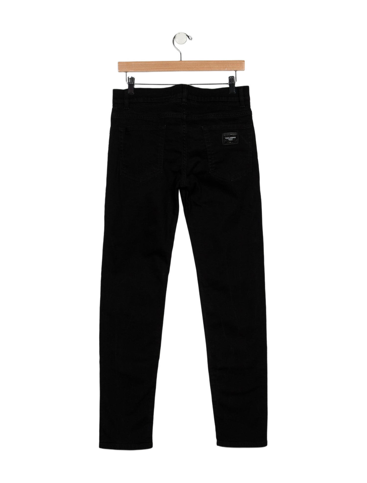 Dolce & Gabbana High-Rise Straight Leg Jeans