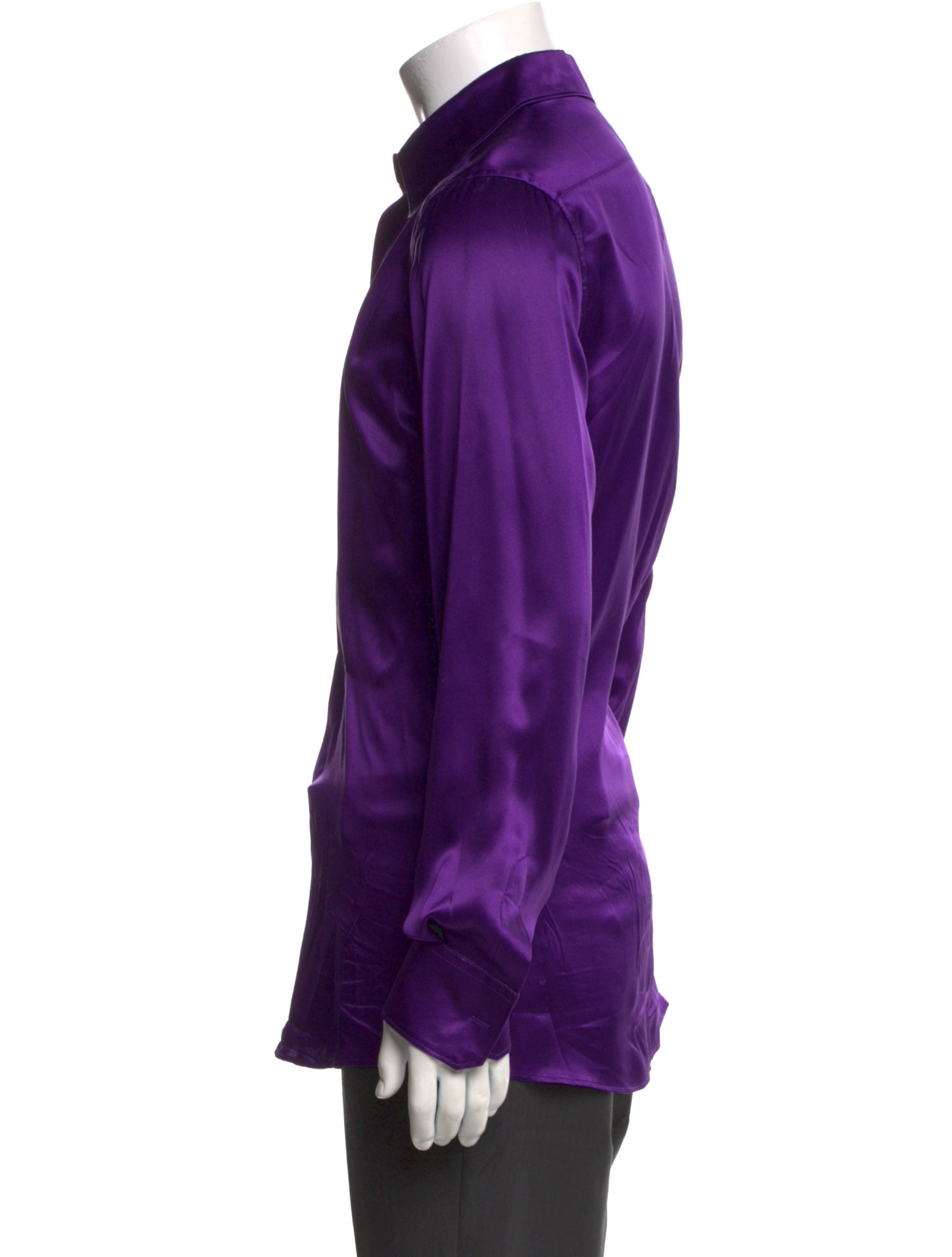 Dolce & Gabbana Silk Long Sleeve Shirt