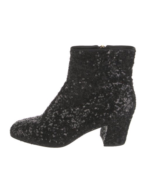 Dolce & Gabbana Sequins Sequin Embellishments Boots