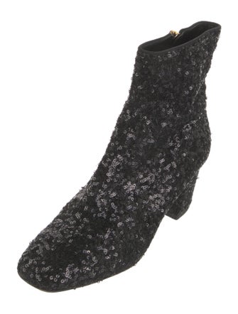 Dolce & Gabbana Sequins Sequin Embellishments Boots