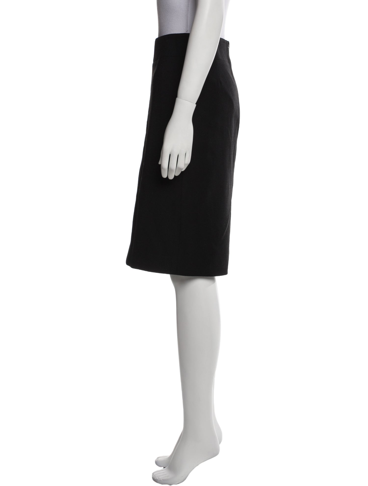 Dolce & Gabbana Virgin Wool Knee-Length Skirt