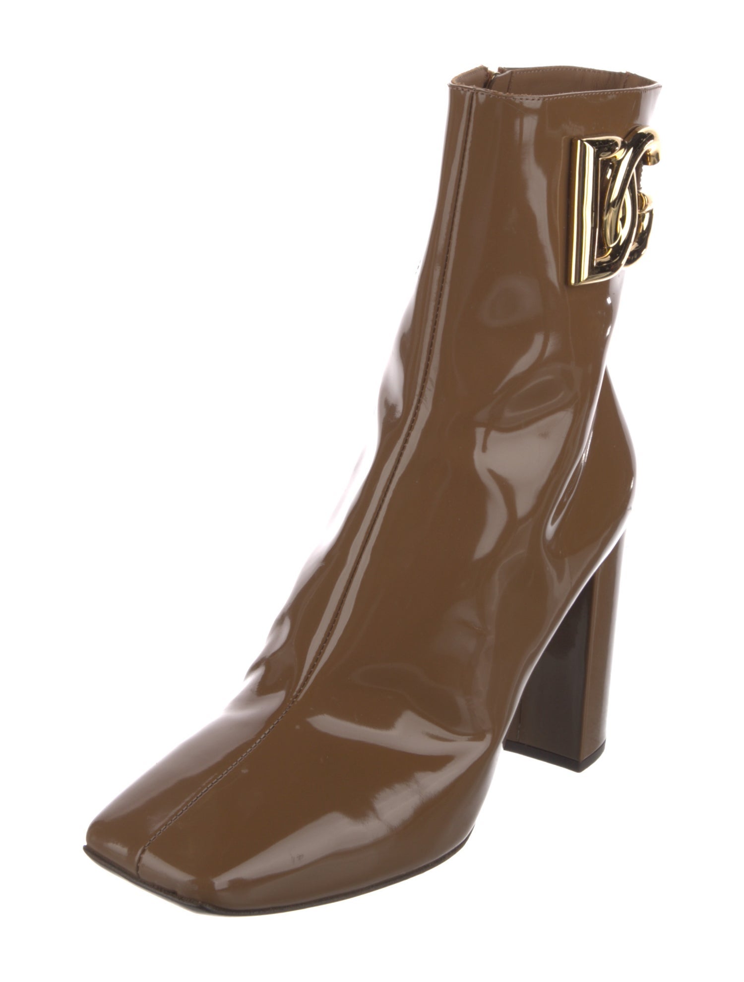 Dolce & Gabbana Patent Leather Boots
