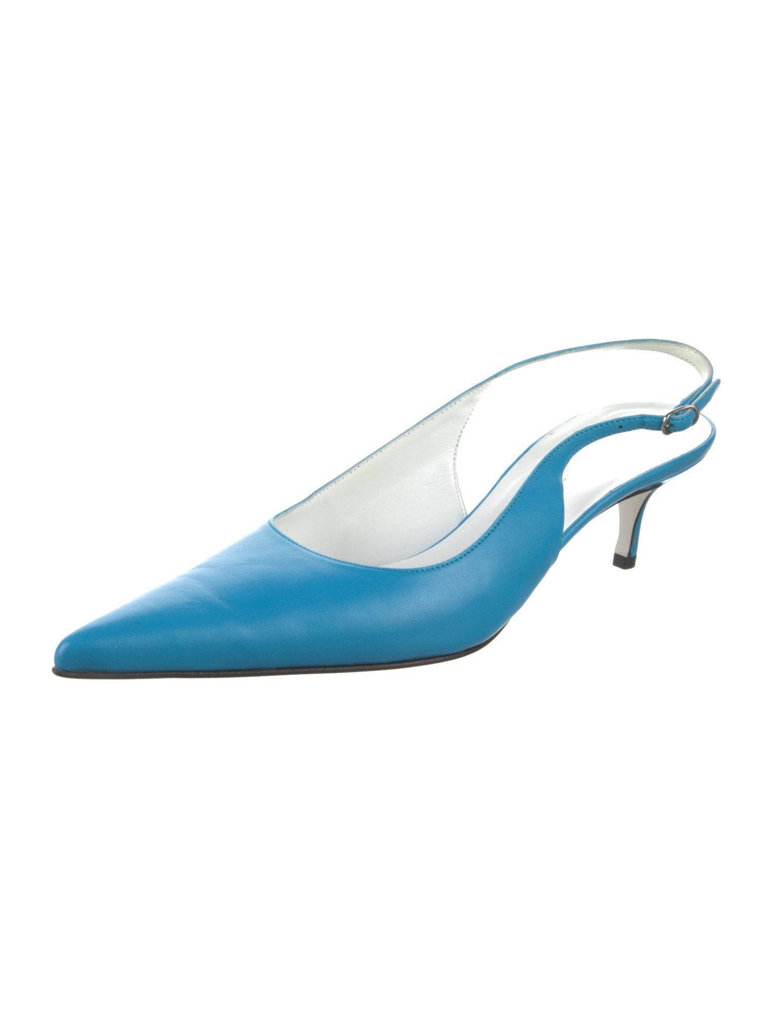 Dolce & Gabbana Leather Slingback Pumps