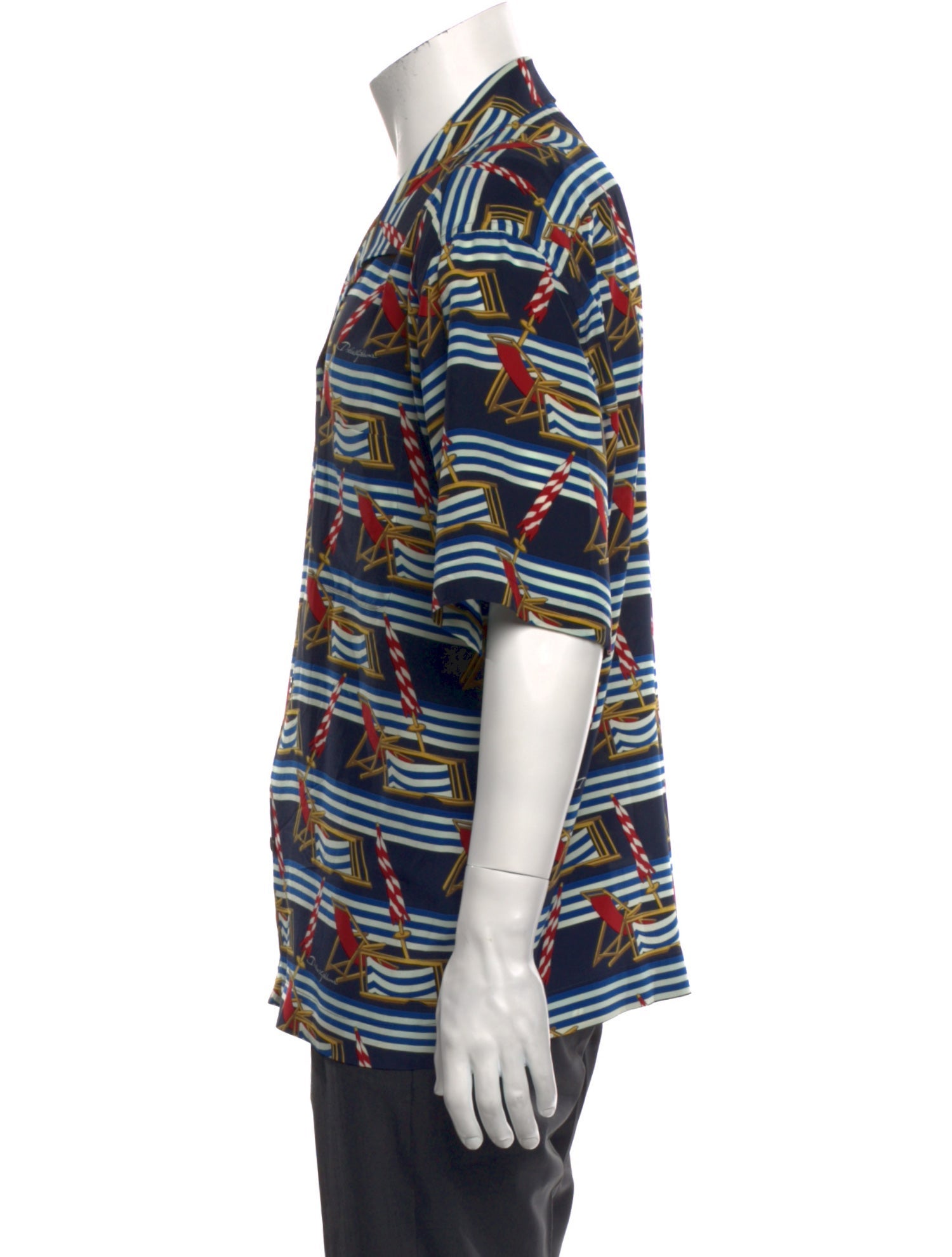 Dolce & Gabbana Printed Short Sleeve Shirt