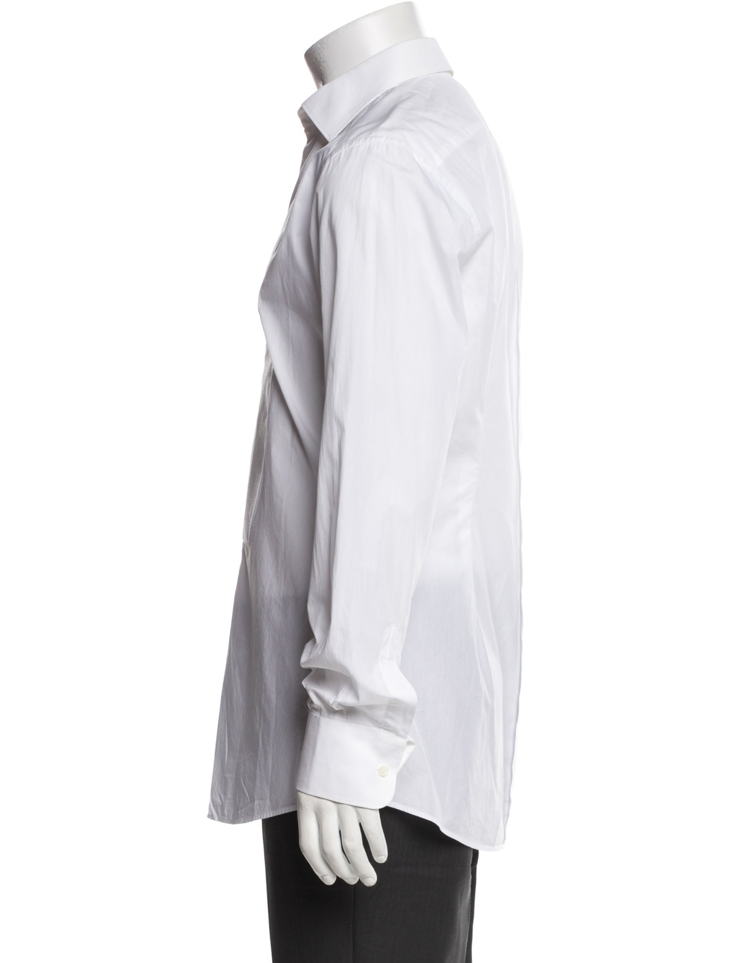 Dolce & Gabbana Long Sleeve Tuxedo Shirt