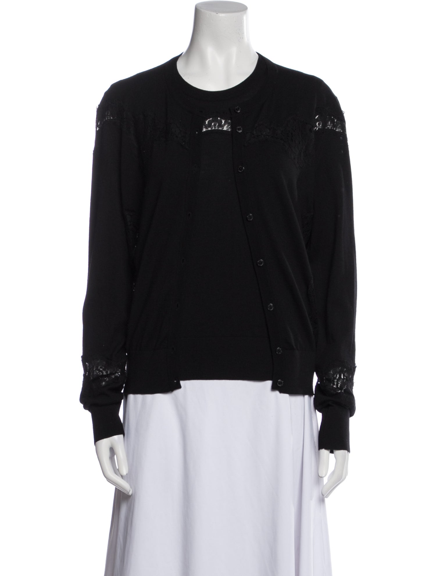 Dolce & Gabbana Virgin Wool Crew Neck Sweater