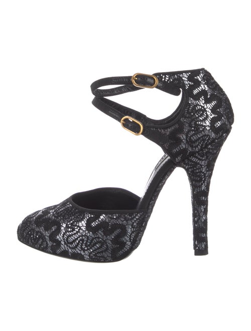 Dolce & Gabbana Lace Lace Pattern D'Orsay Pumps