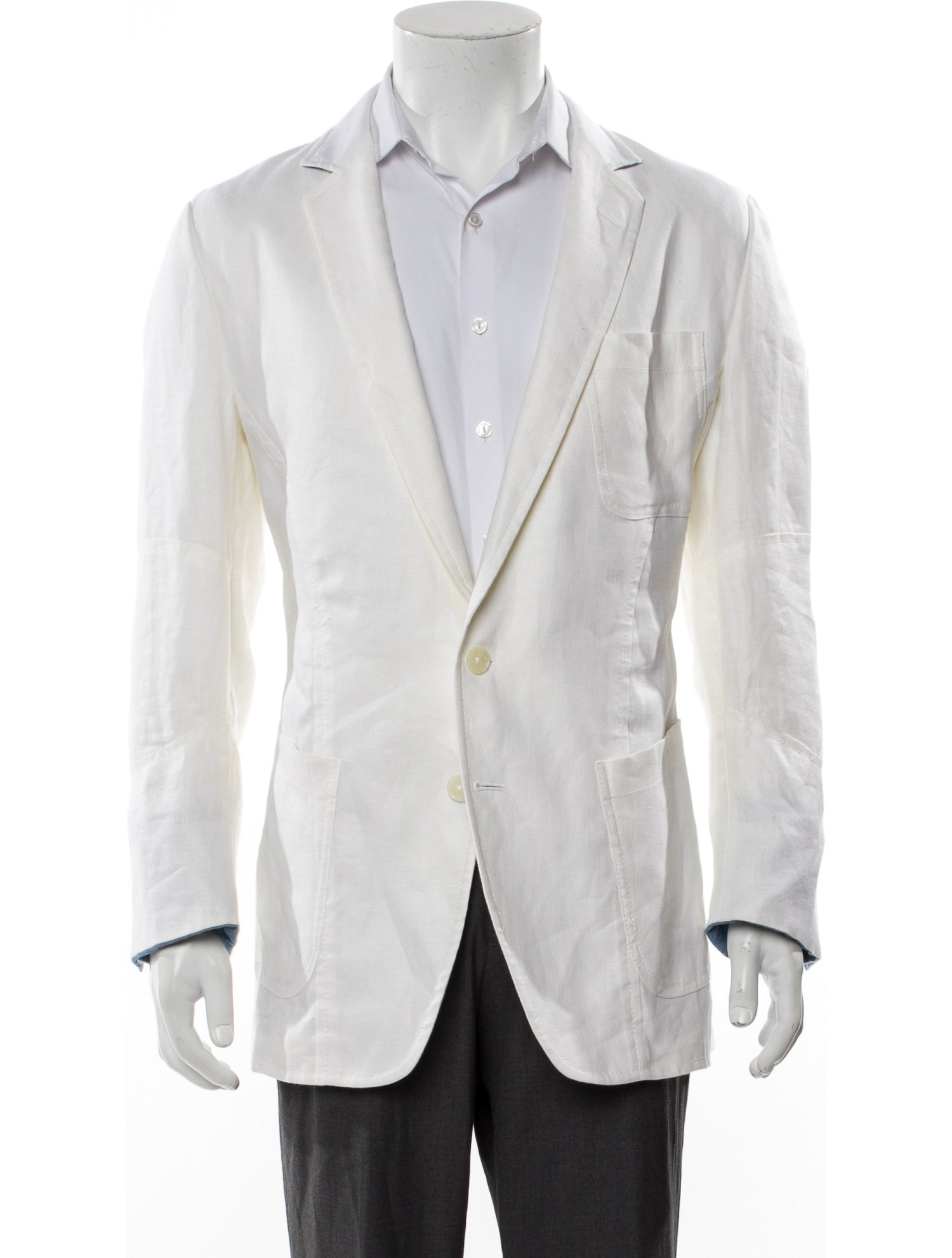 Dolce & Gabbana Late 2000's - Early 2010's Linen Blazer w/ Tags