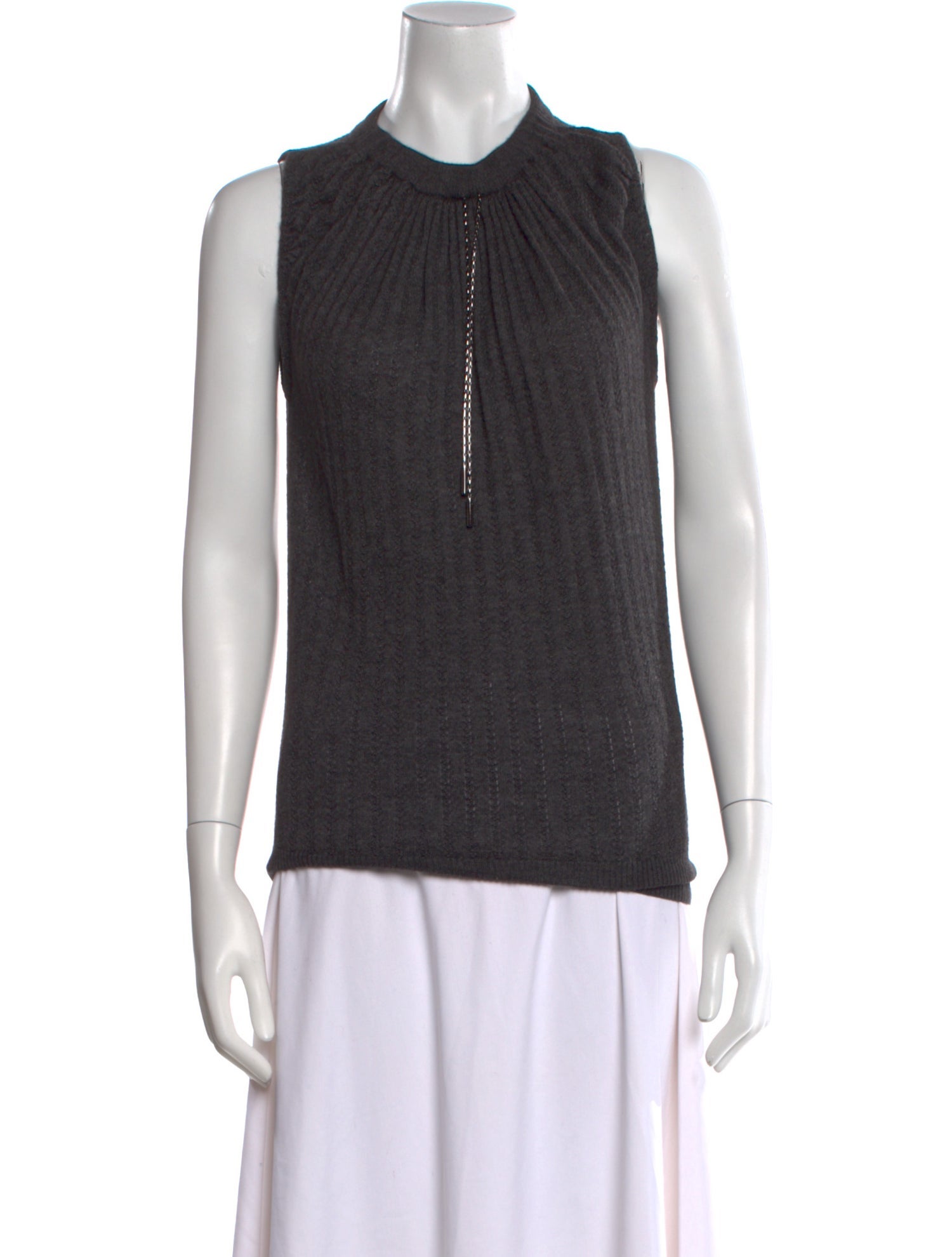 Dolce & Gabbana Cashmere Crew Neck Top