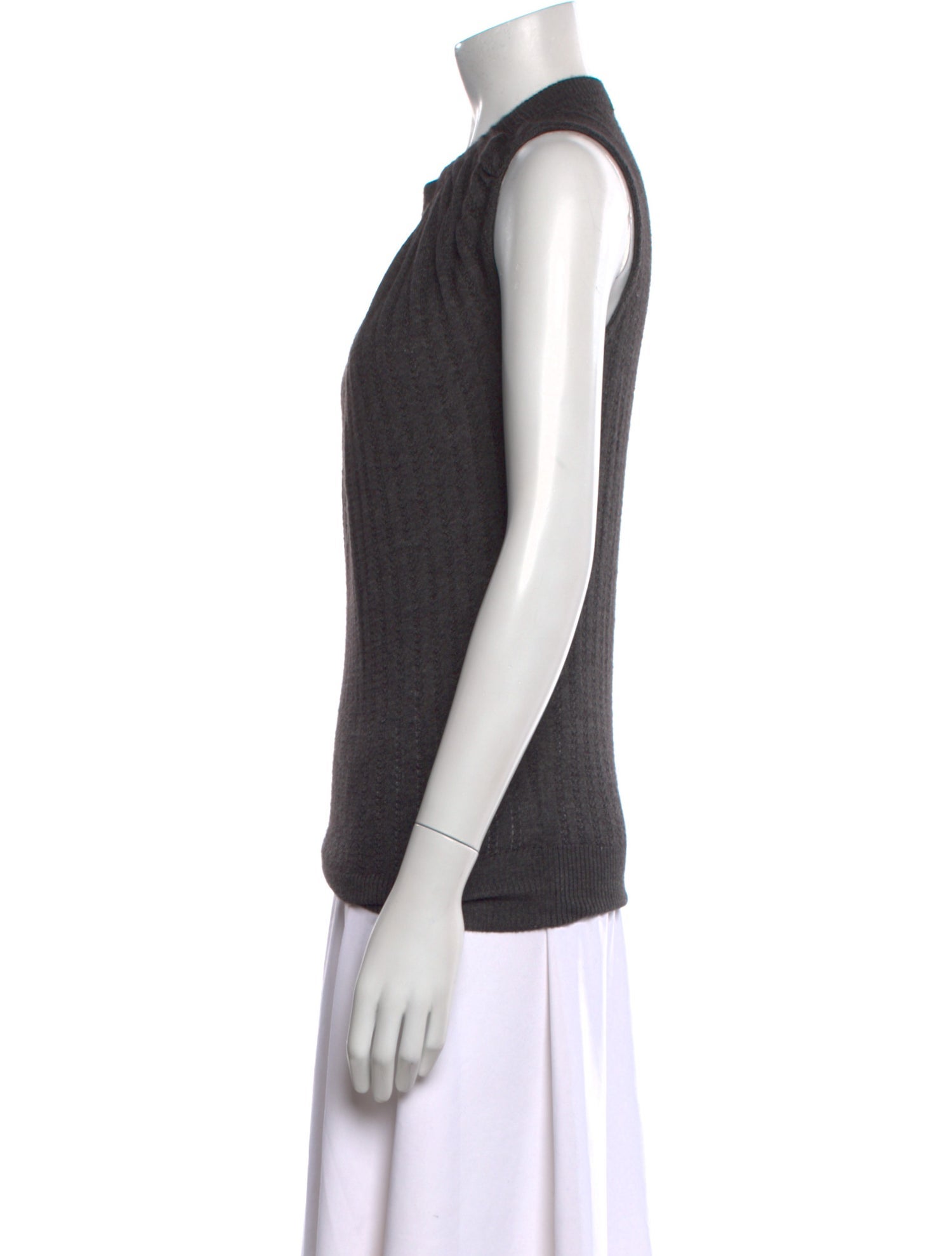 Dolce & Gabbana Cashmere Crew Neck Top