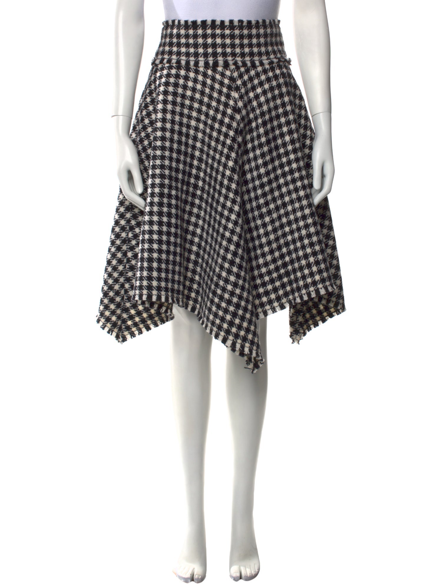 Dolce & Gabbana Virgin Wool Knee-Length Skirt