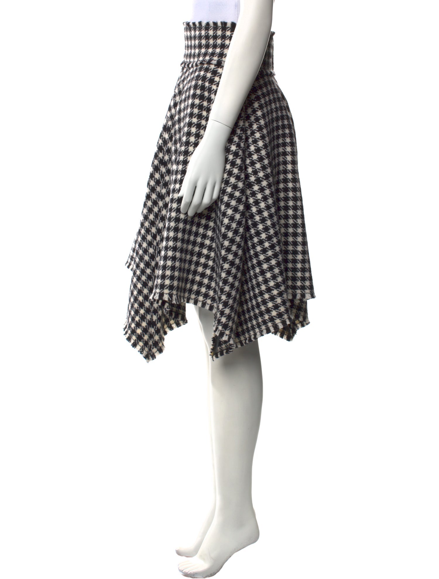 Dolce & Gabbana Virgin Wool Knee-Length Skirt