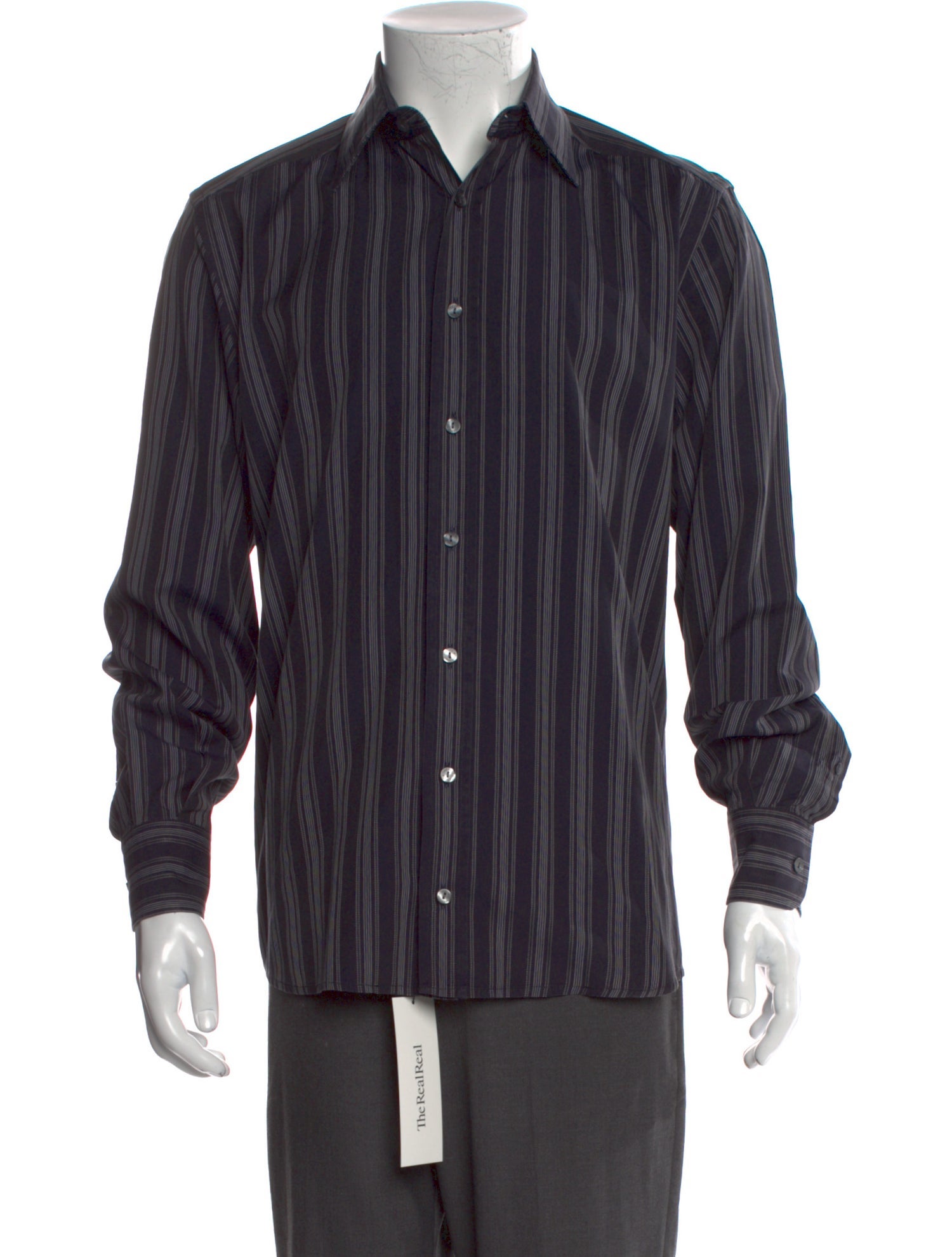 Dolce & Gabbana Striped Long Sleeve Shirt