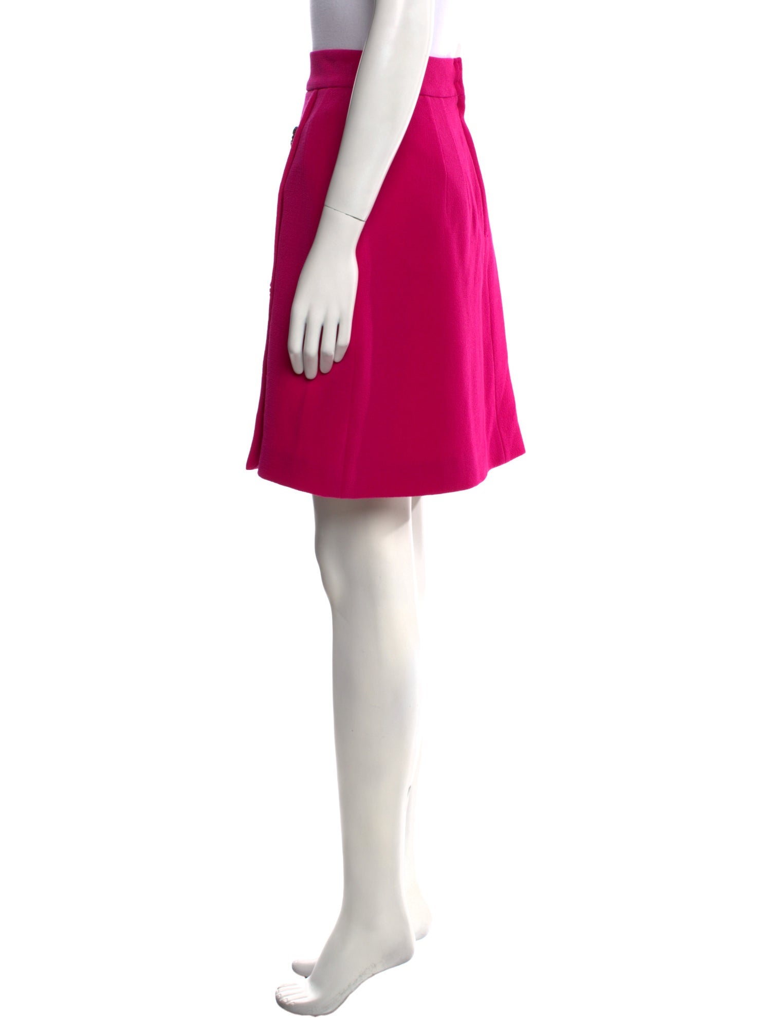 Dolce & Gabbana Wool Knee-Length Skirt