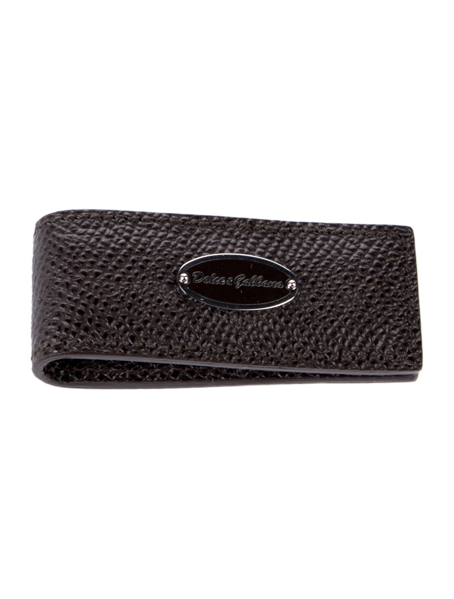 Dolce & Gabbana Leather Money Clip w/Tags