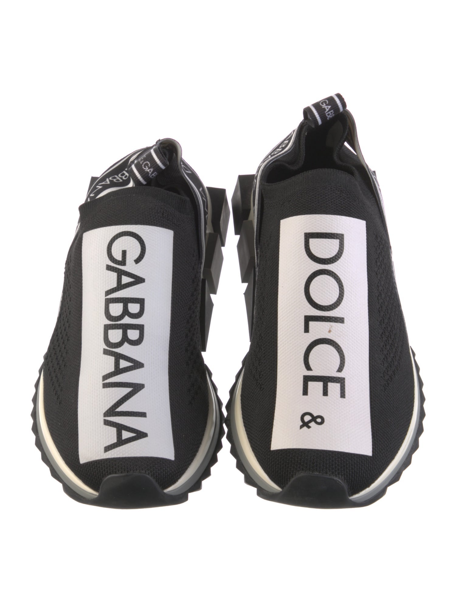 Dolce & Gabbana Graphic Print Sock Sneakers