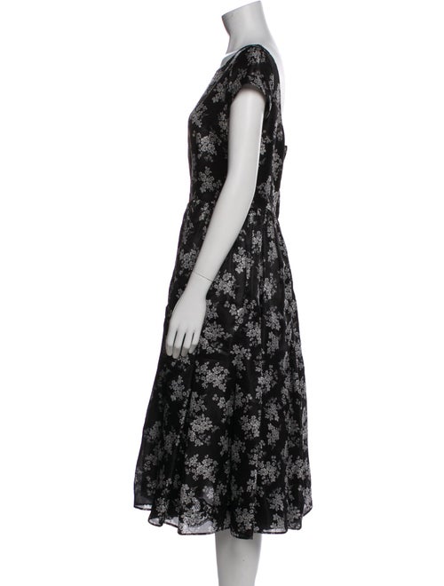 Dolce & Gabbana Silk Midi Length Dress