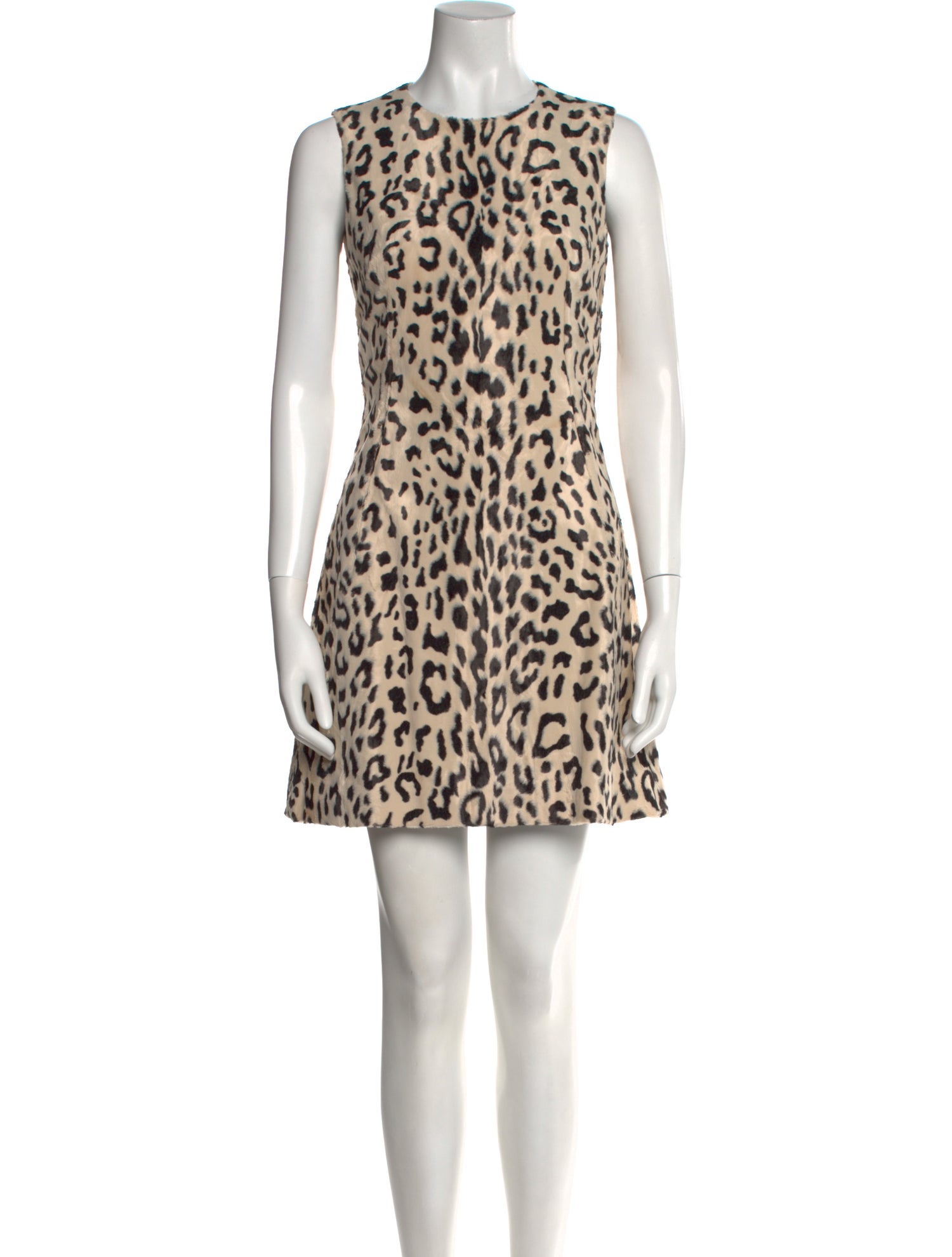 Dolce & Gabbana Animal Print Mini Dress