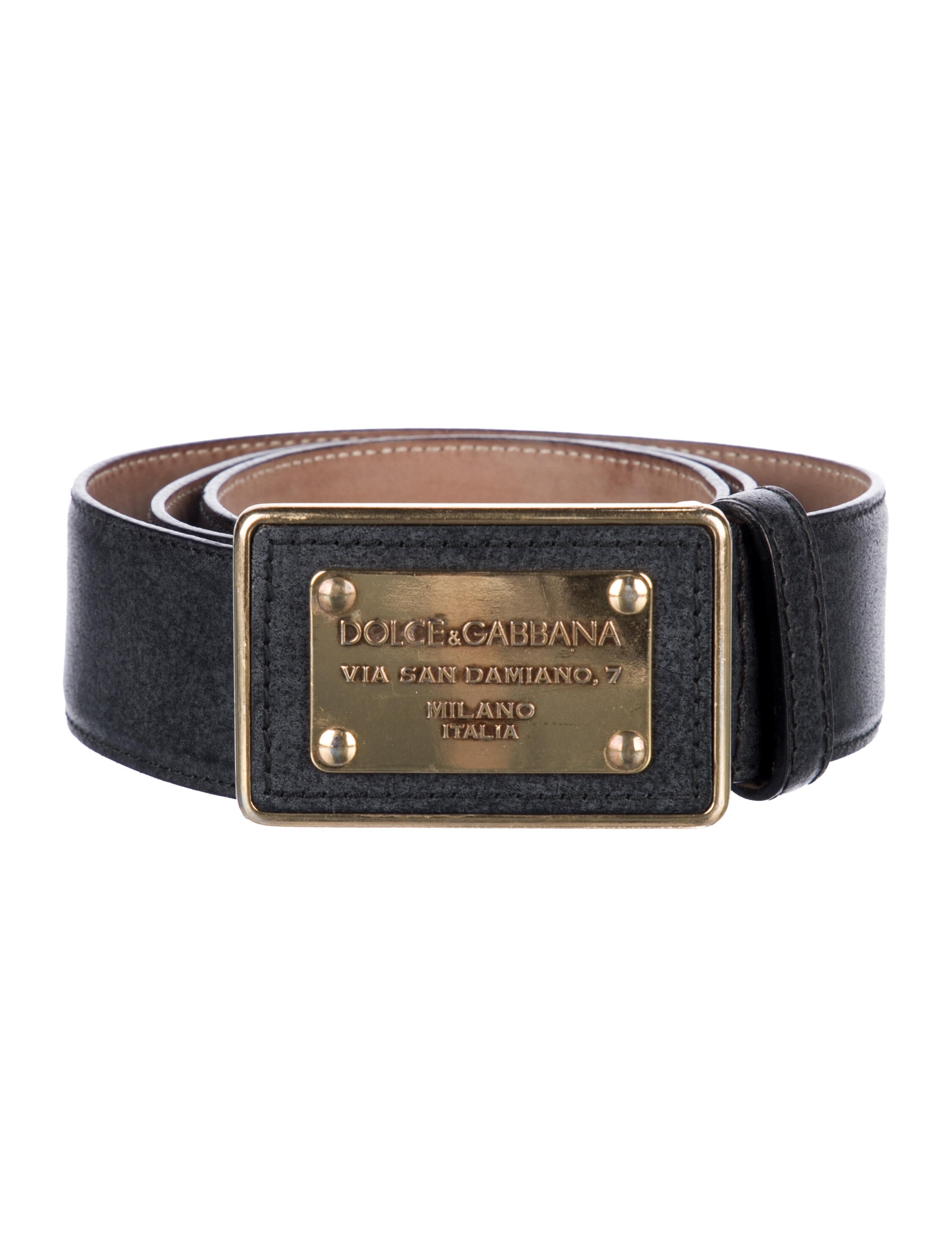 Dolce & Gabbana Leather Belt