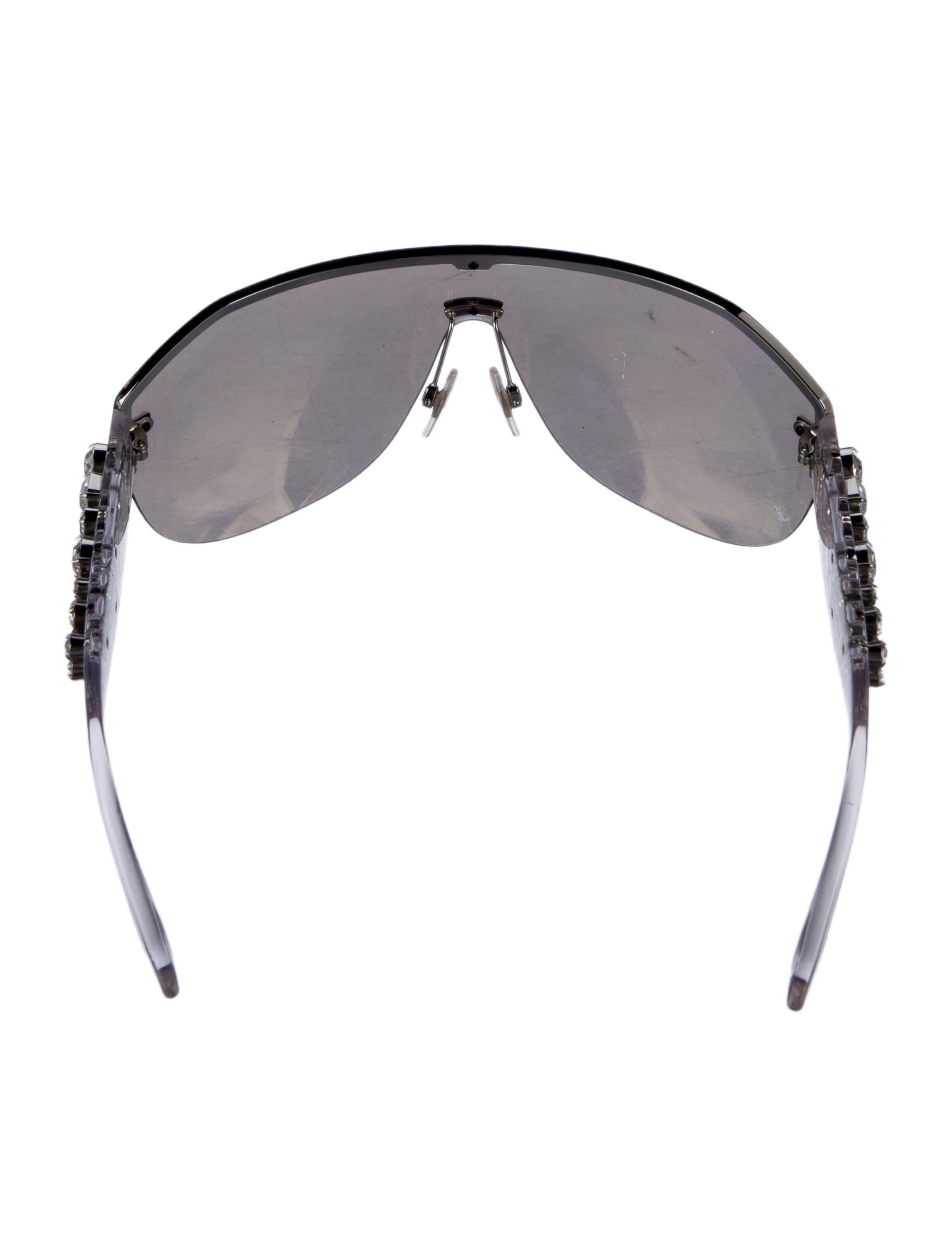 Dolce & Gabbana Shield Tinted Sunglasses