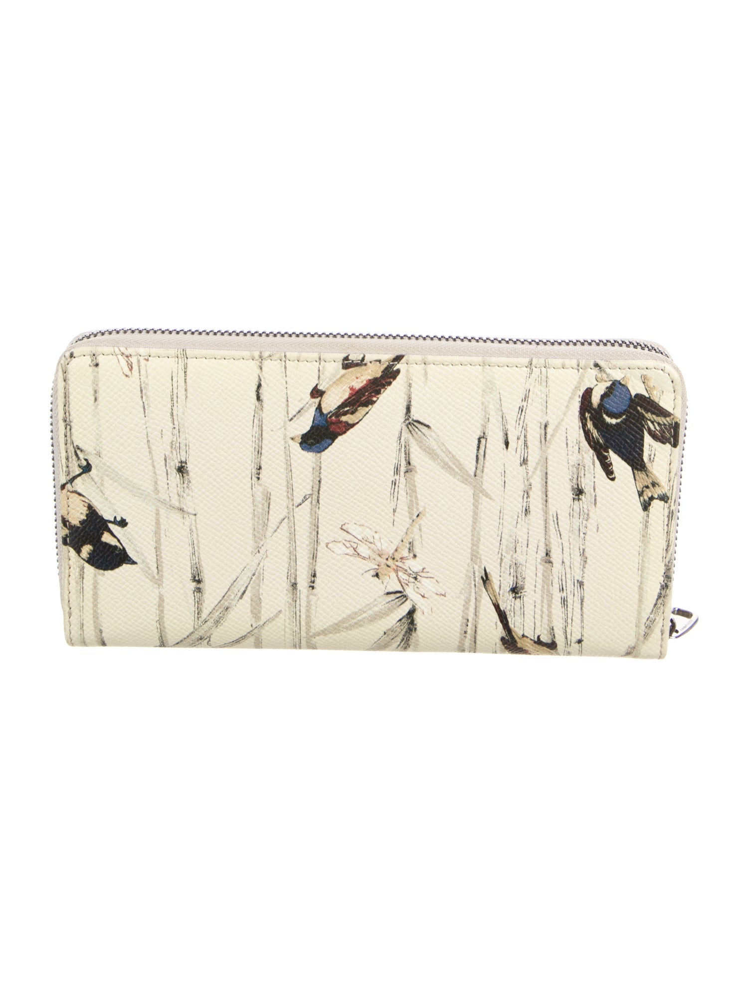 Dolce & Gabbana Leather Printed Continental Wallet