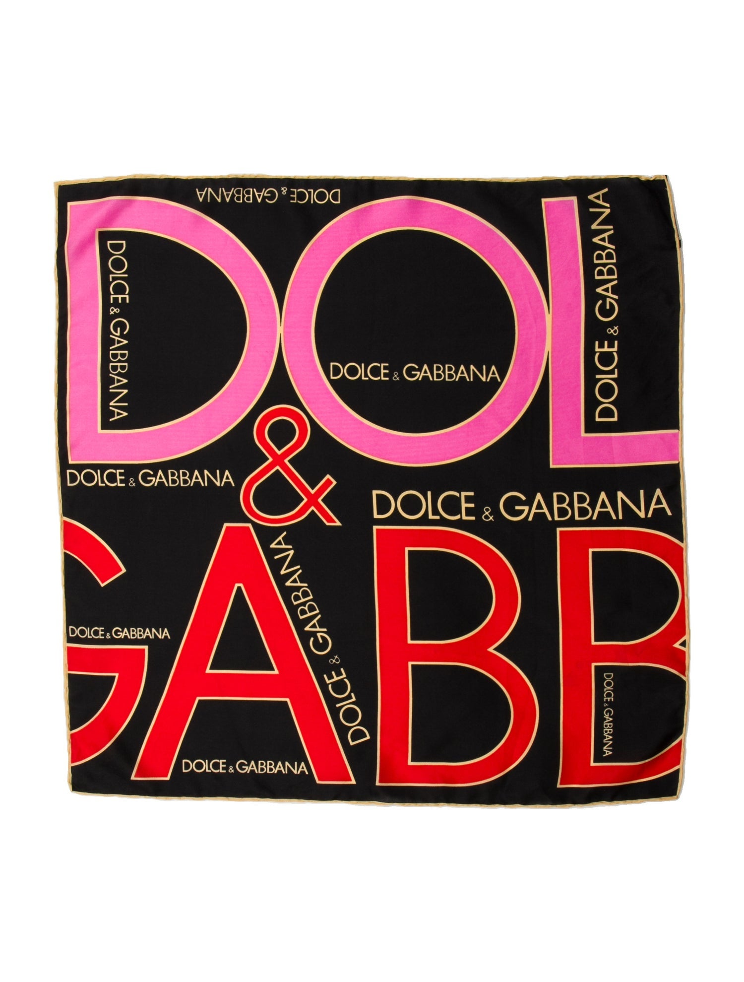 Dolce & Gabbana Silk Printed Bandana