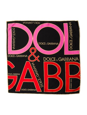 Dolce & Gabbana Silk Printed Bandana