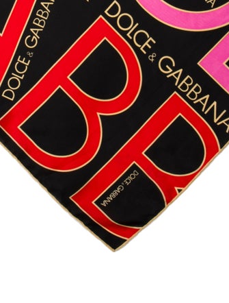 Dolce & Gabbana Silk Printed Bandana