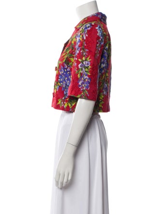 Dolce & Gabbana Floral Print Bolero