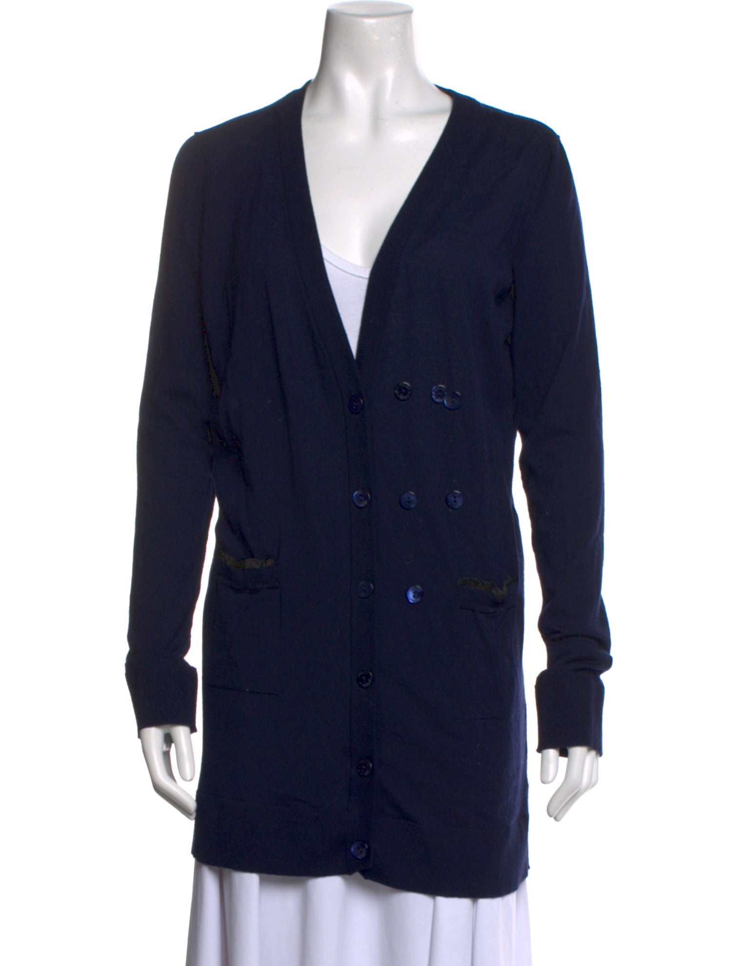 Dolce & Gabbana Virgin Wool V-Neck Sweater