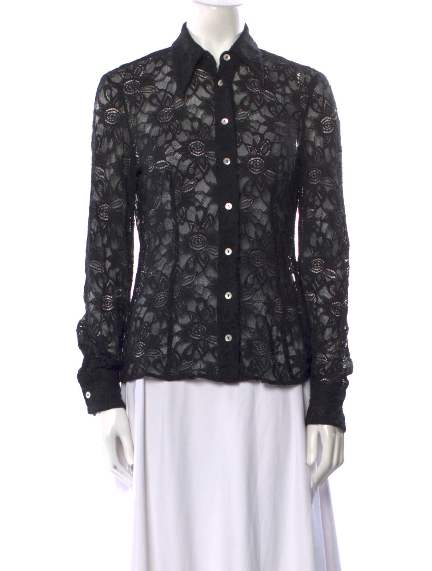 Dolce & Gabbana Vintage 1990's Button-Up Top