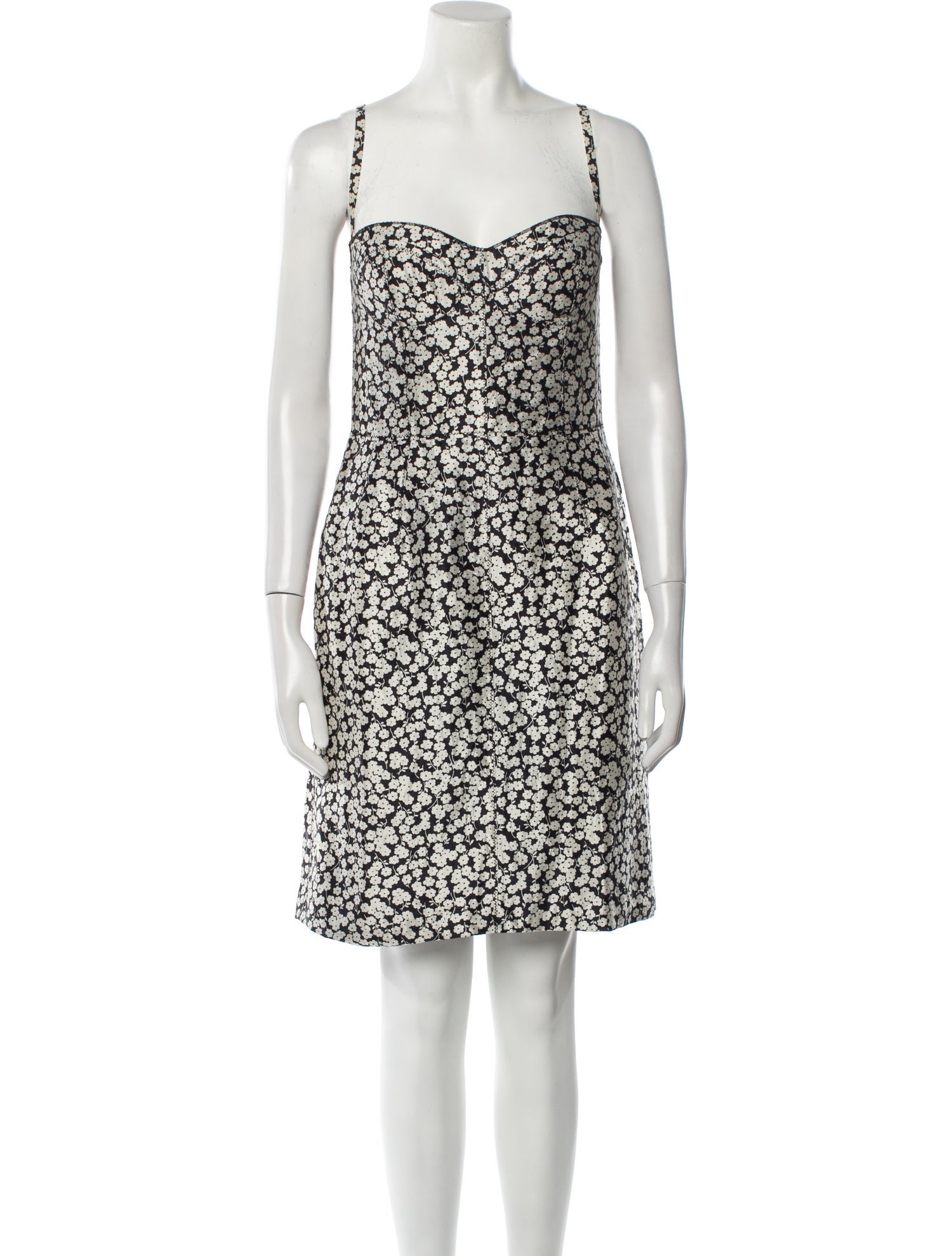 Dolce & Gabbana Silk Knee-Length Dress