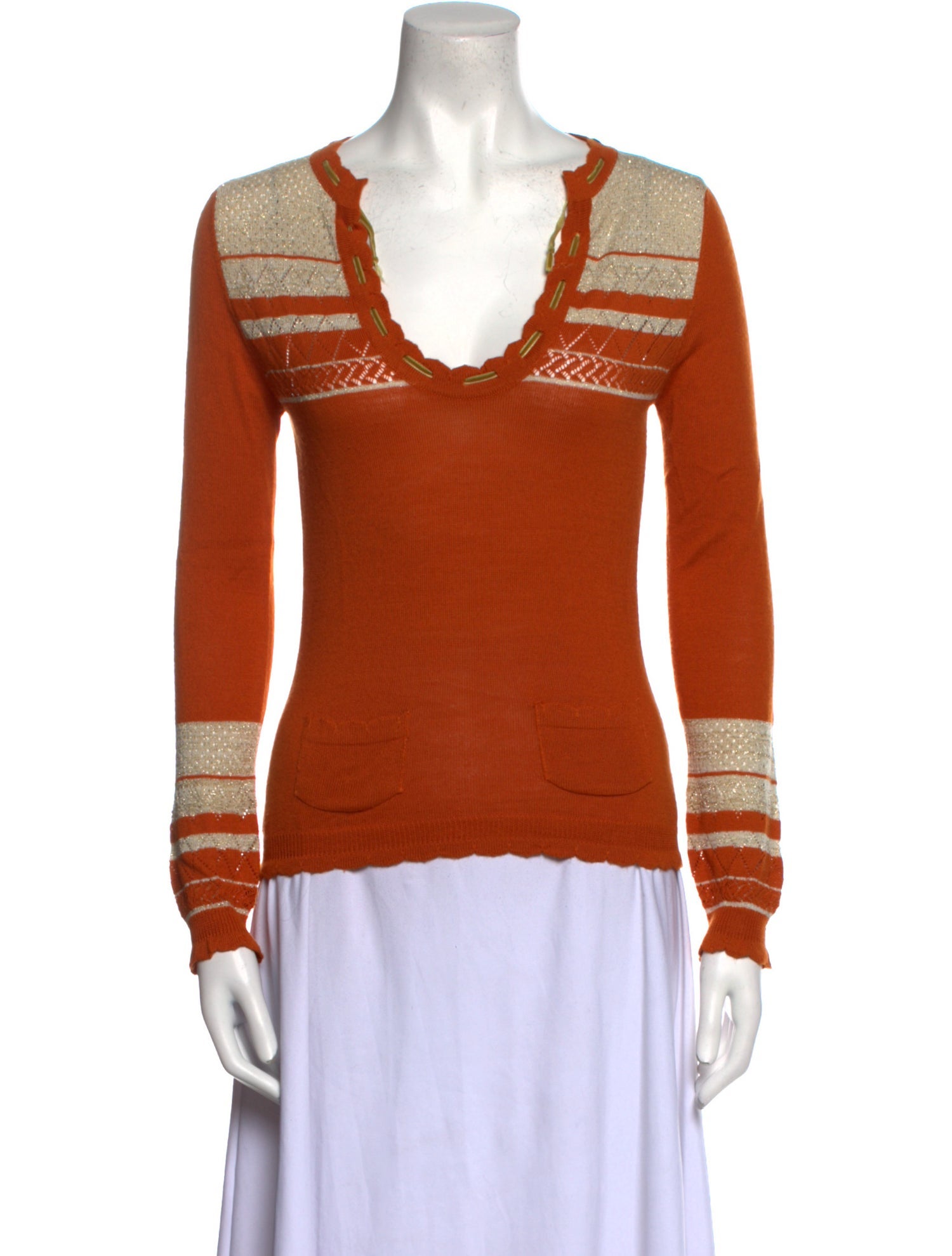 Dolce & Gabbana Scoop Neck Sweater