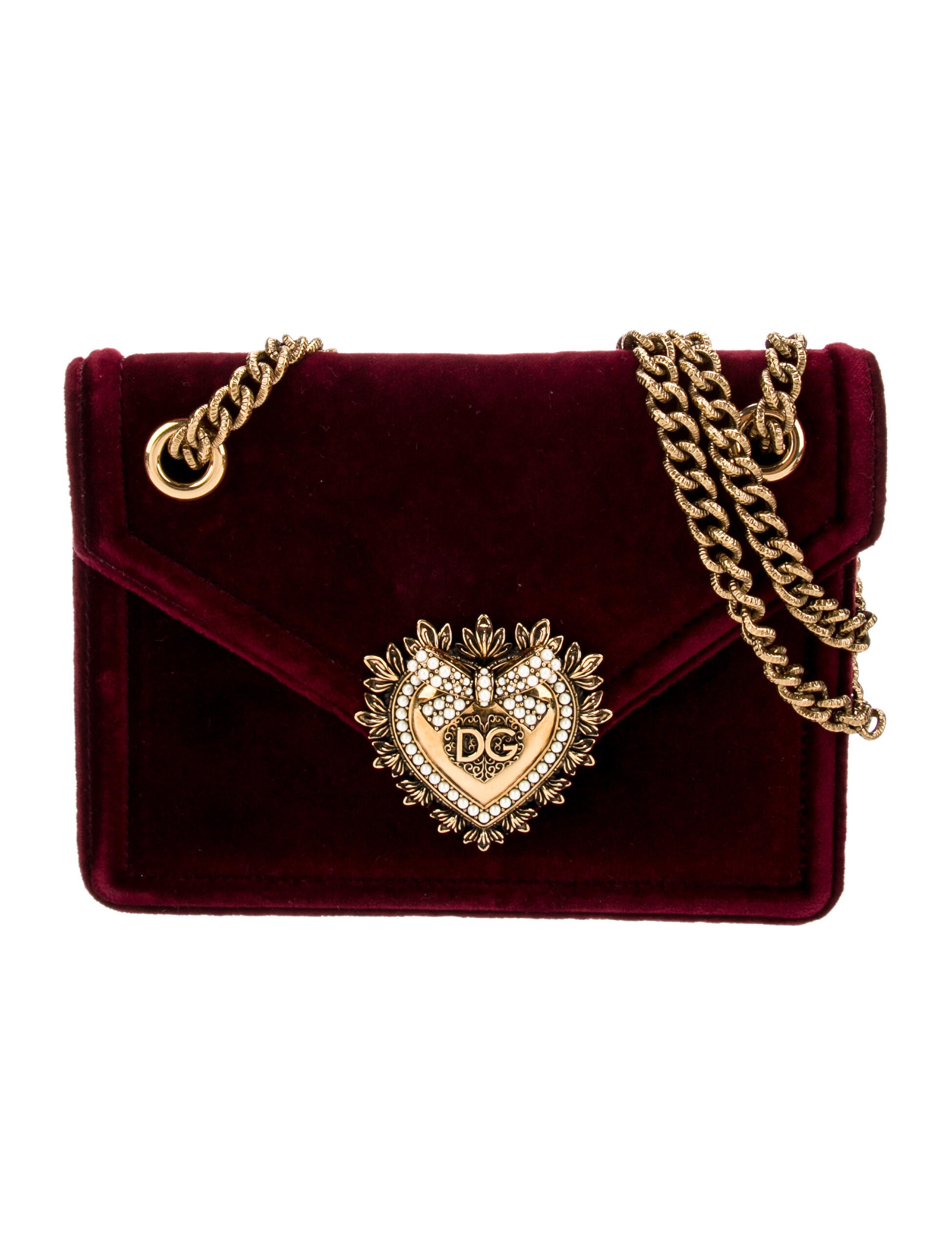 Dolce & Gabbana Velvet Evening Bag