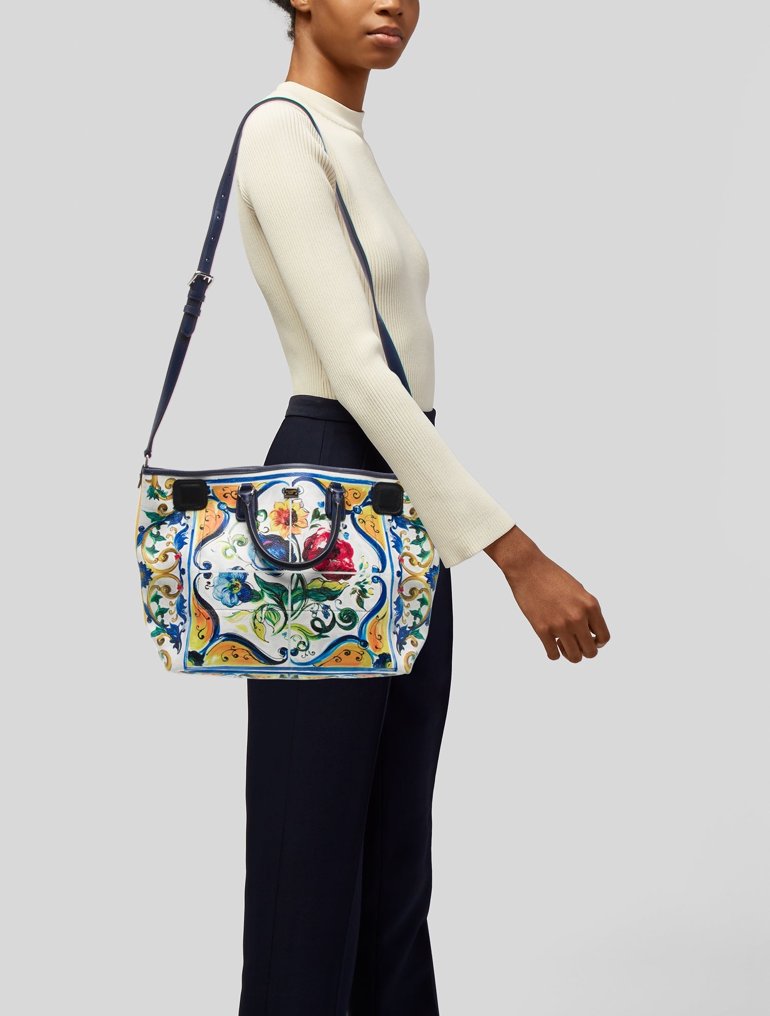 Dolce & Gabbana Majolica Tote Large