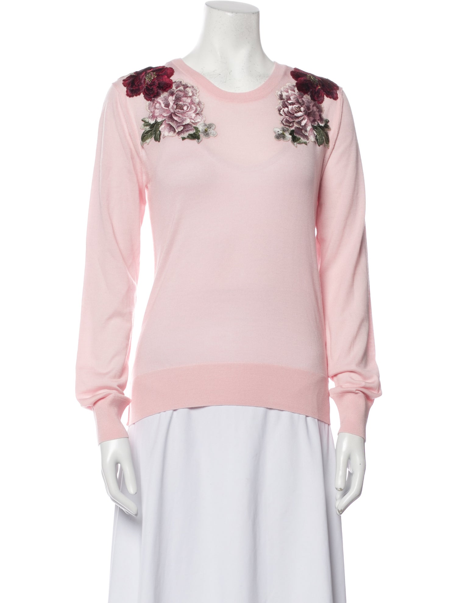 Dolce & Gabbana Cashmere Scoop Neck Sweater w/ Tags