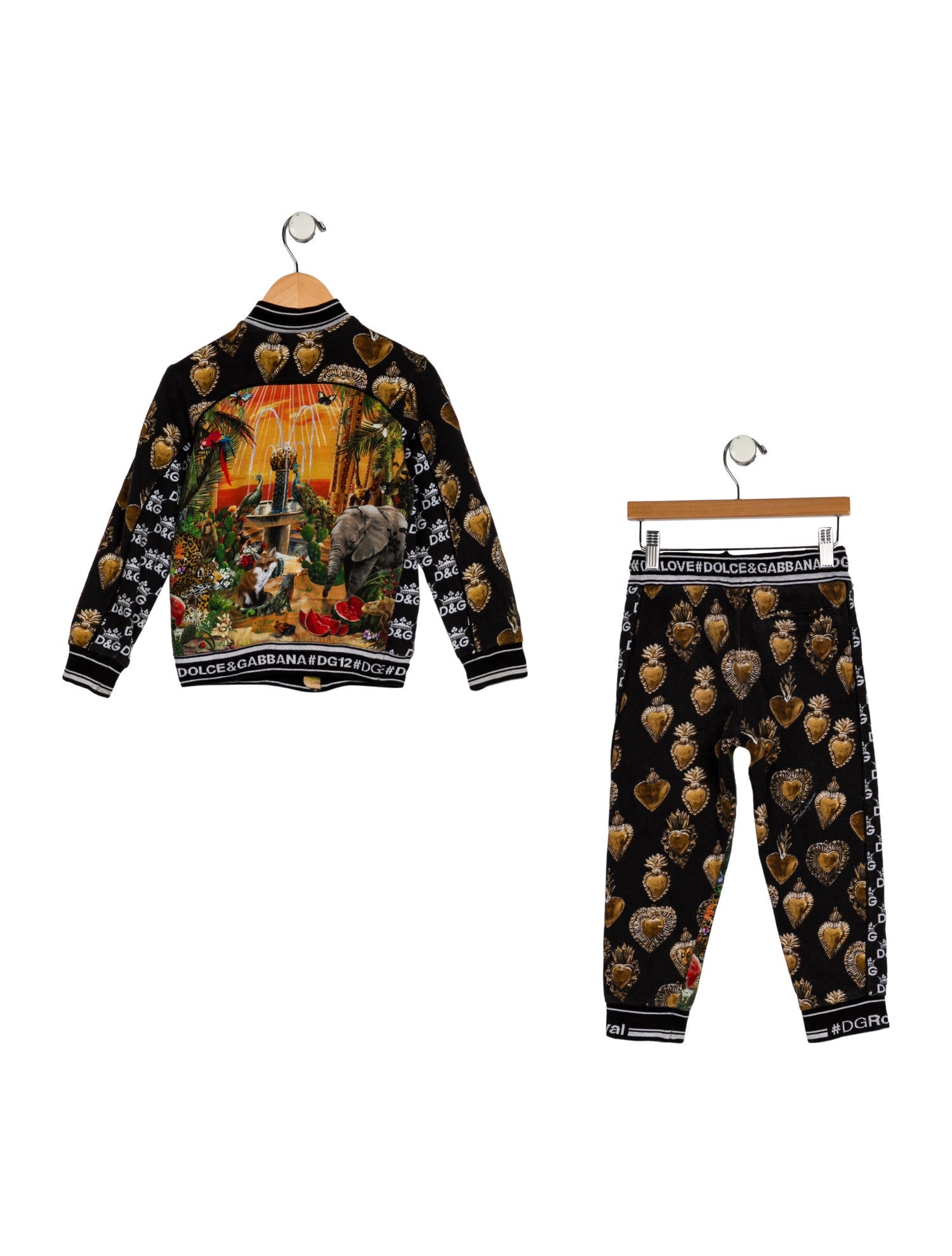 Dolce & Gabbana Two-Piece Jacket And Sweatpants