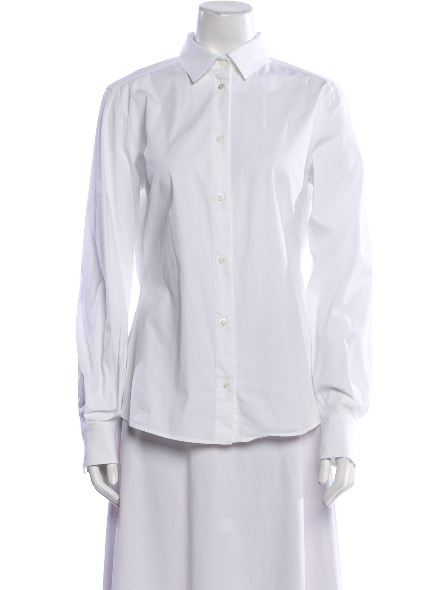 Dolce & Gabbana Long Sleeve Button-Up Top