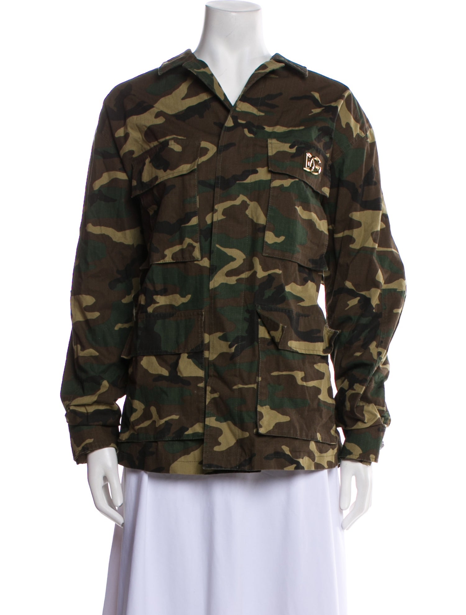 Dolce & Gabbana Printed Utility Jacket