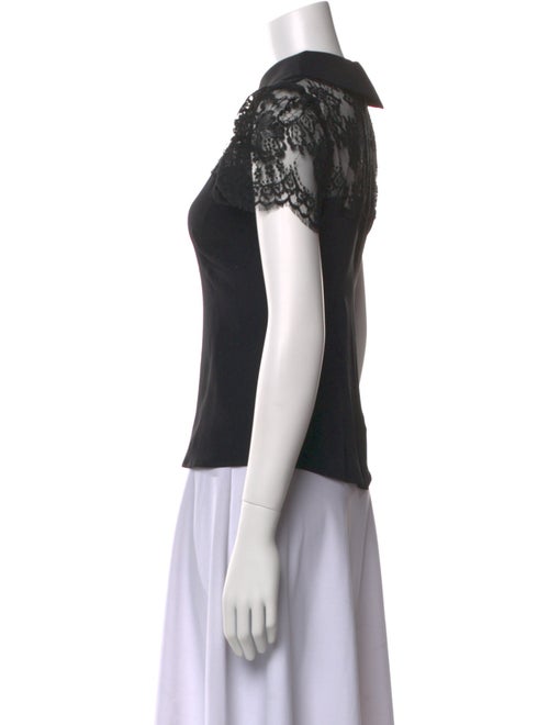 Dolce & Gabbana Silk Mock Neck Top