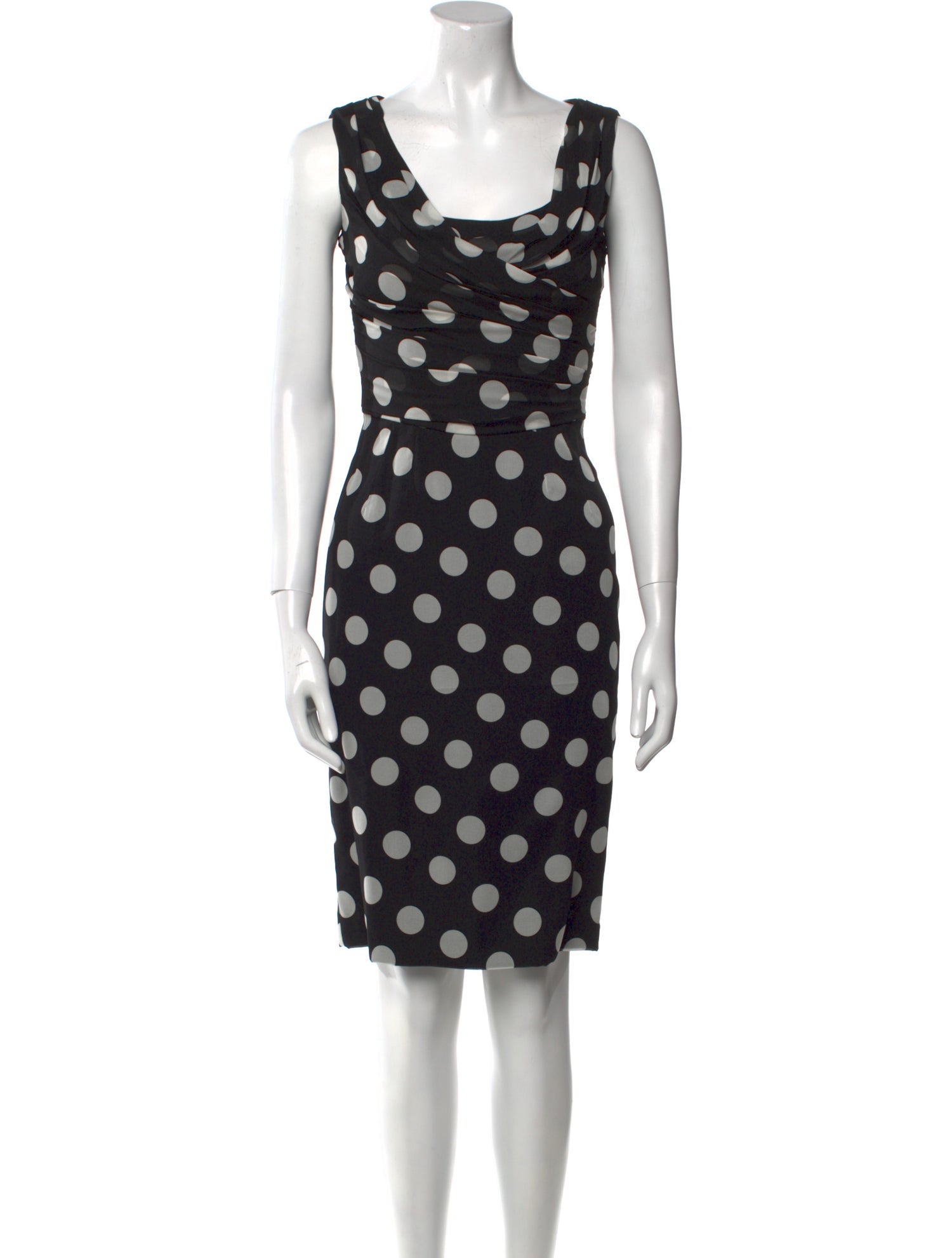 Dolce & Gabbana Silk Knee-Length Dress