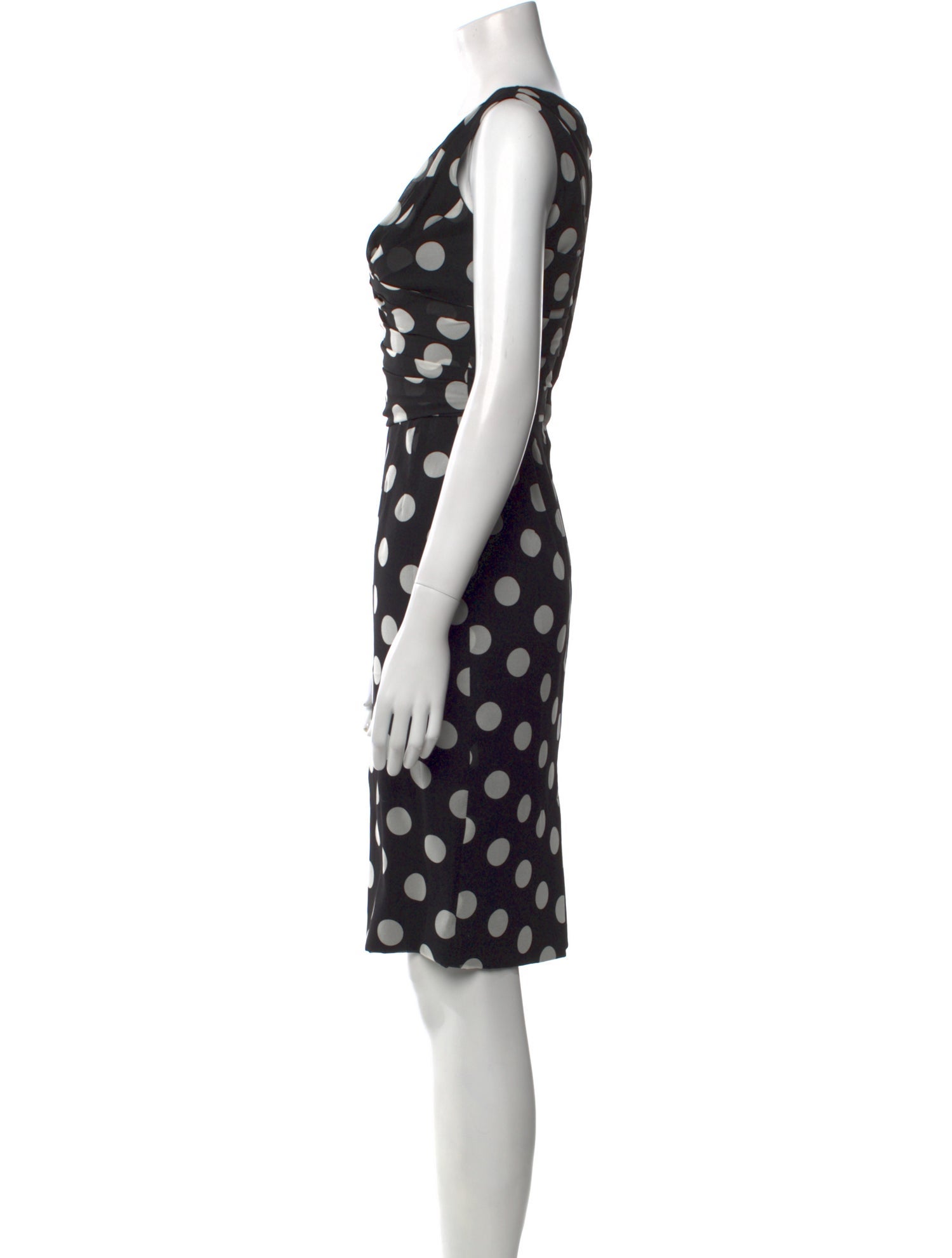 Dolce & Gabbana Silk Knee-Length Dress