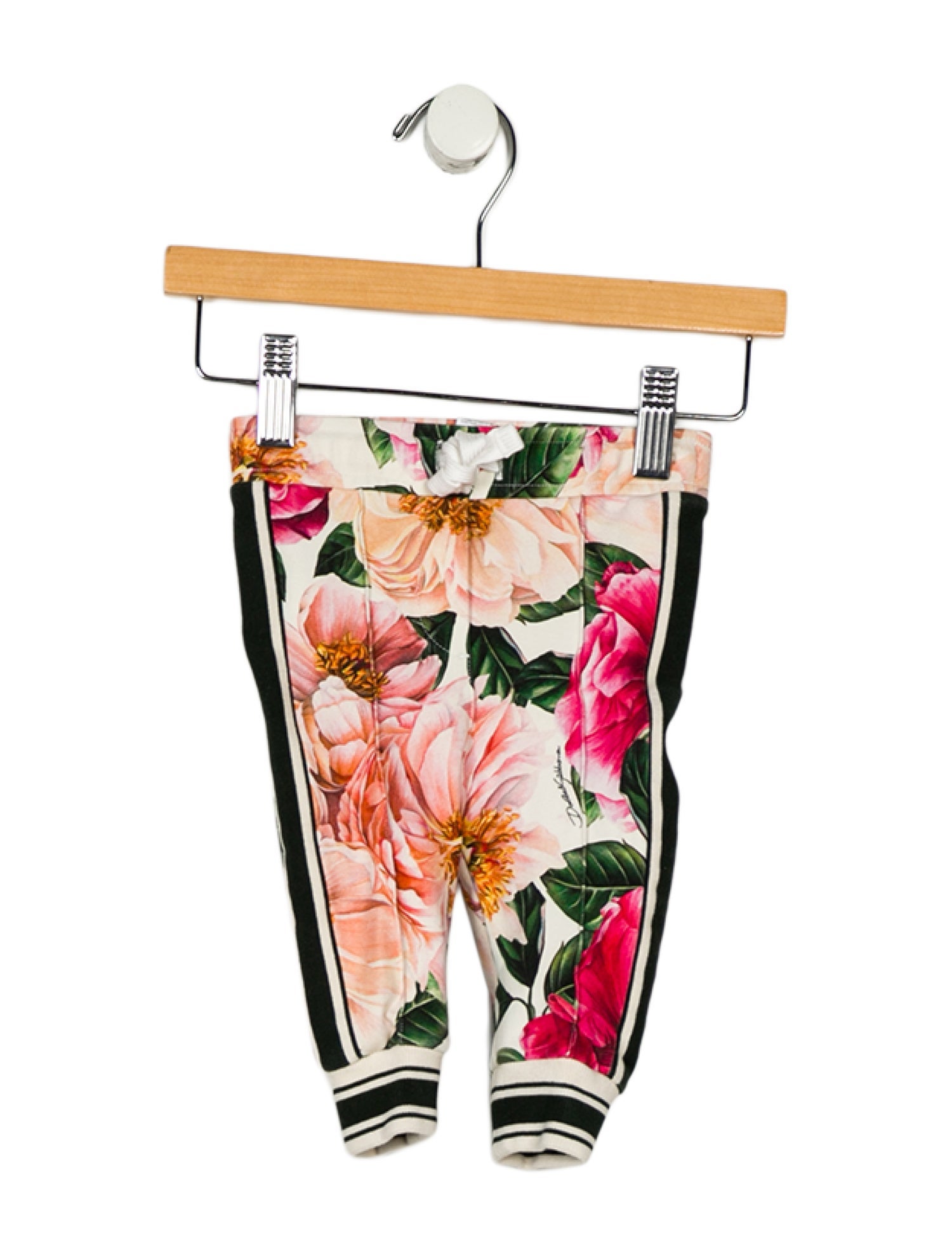 Dolce & Gabbana Infant Girls Patterned Casual Pants