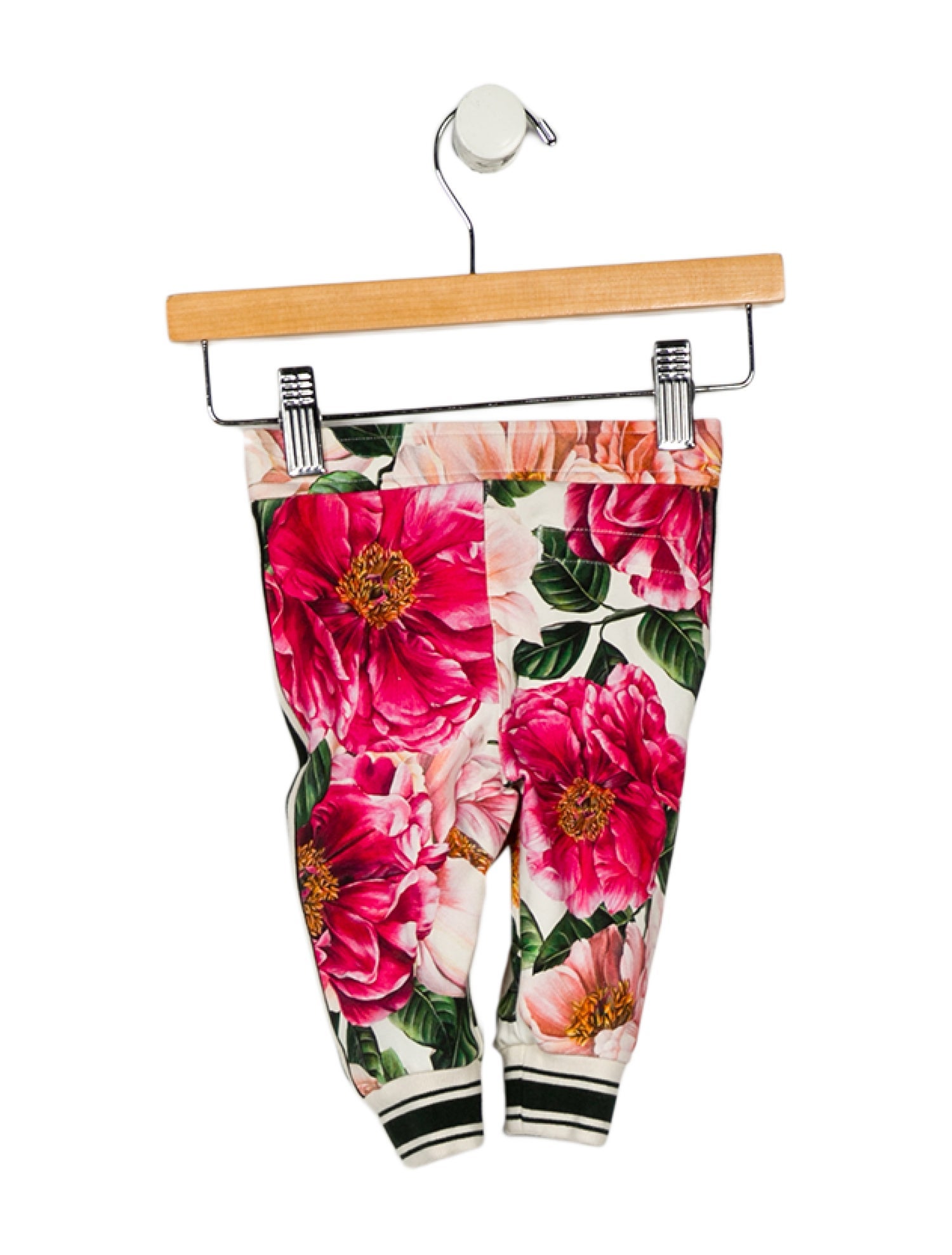 Dolce & Gabbana Infant Girls Patterned Casual Pants